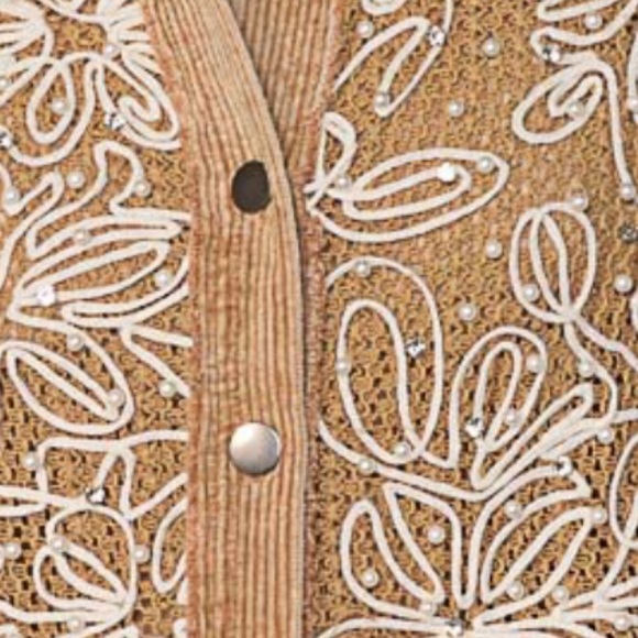 Last 1️⃣. POL. New Beaded Corduroy Shacket. - Picture 4 of 6